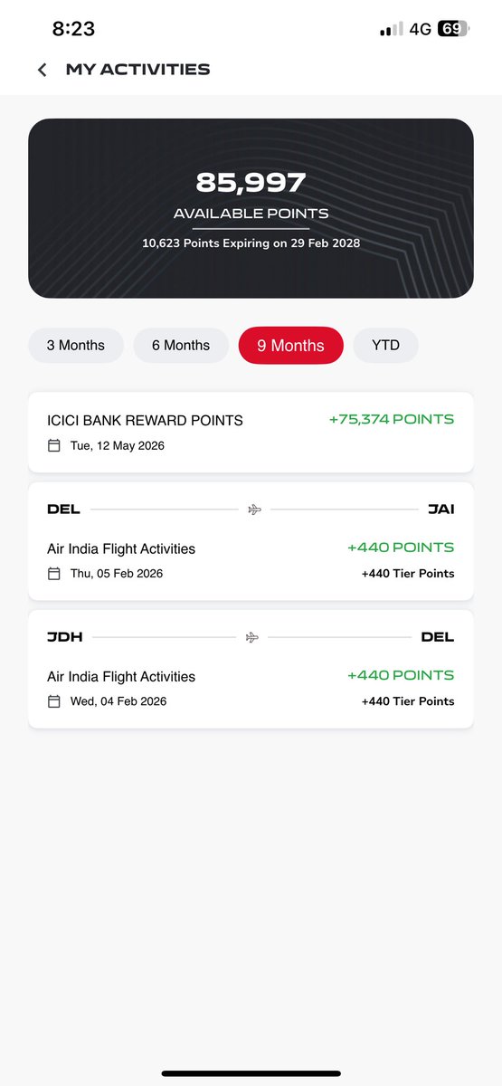 MRIDULSALECHA's tweet photo. @airindia points are not added for both mridul &amp; sweta salecha account for Istanbul to Izmir flight. You have written points are already credited but they are not https://t.co/aukrMQPYxM