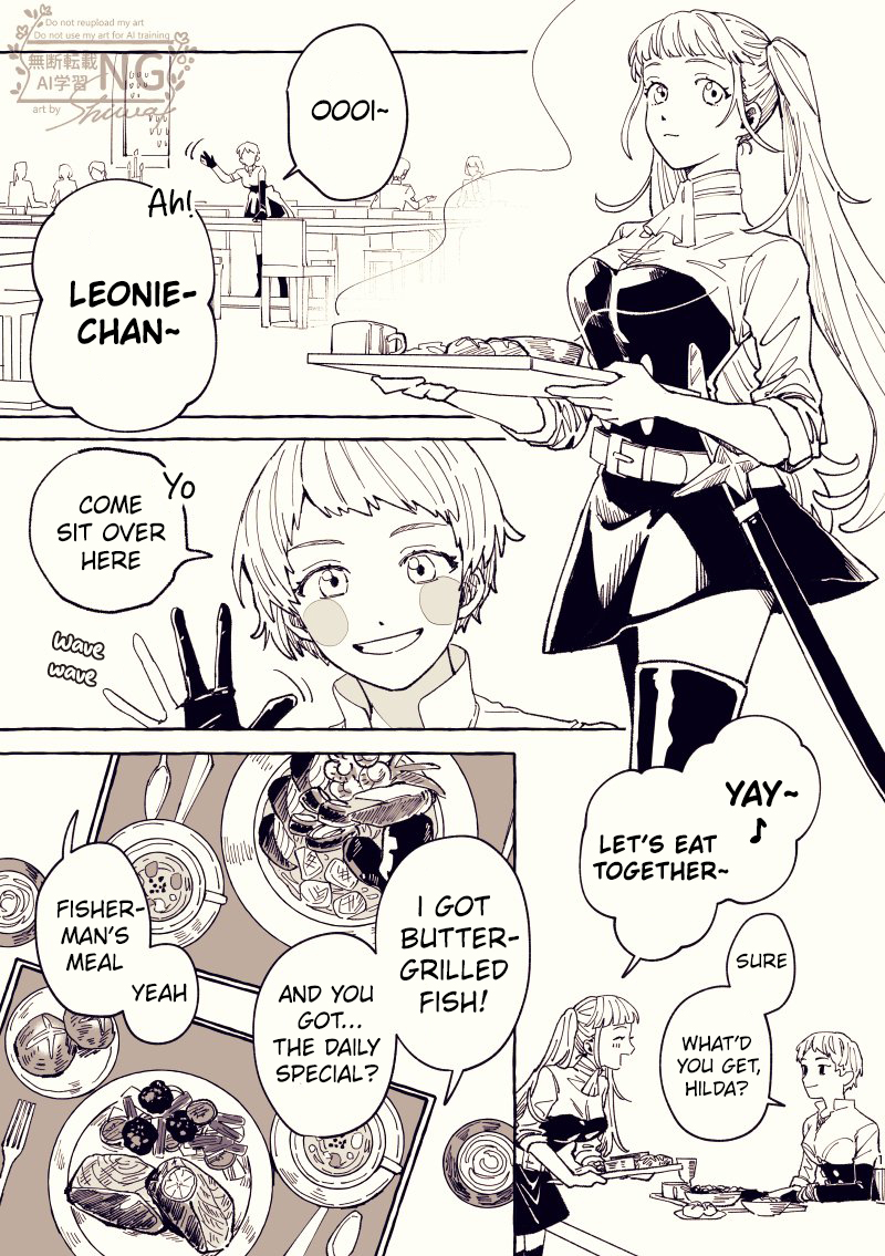 英語版です！ English Version! A Story About Leonie and Hilda