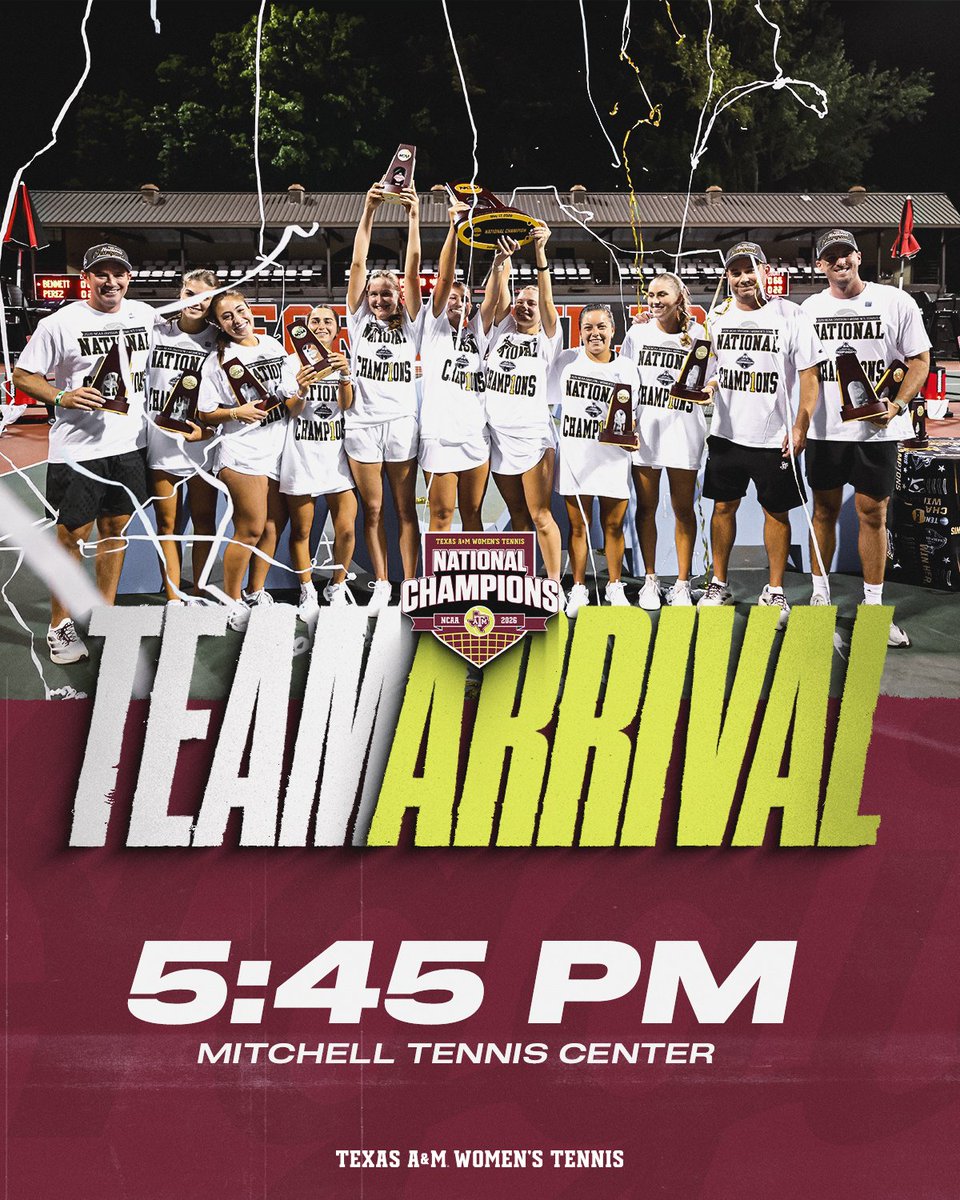 Texas A&M Women's Tennis tweet media