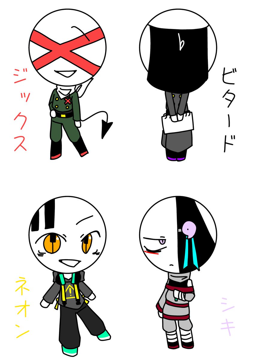 aironido's tweet photo. うちの創作資料
あんこ隊 https://t.co/0J8V6BY7wb