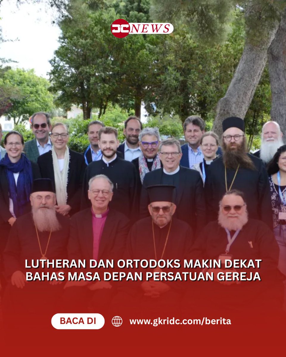 dcnewsid's tweet photo. #Lutheran dan #Ortodoks Makin Dekat, Bahas Masa Depan Persatuan #Gereja

https://t.co/r4gc4uXIJ6 https://t.co/JGnqW3ggtv