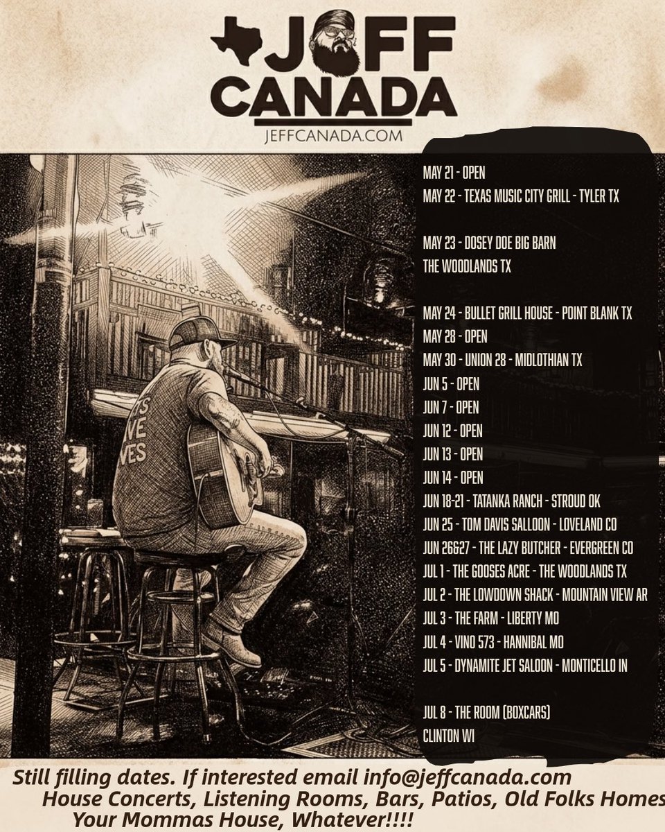 jeffcanadamusic's tweet photo. Let’s go! https://t.co/JUtVqqFemn