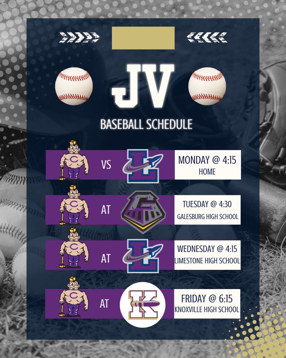 CantonBaseball_'s tweet photo. Last week of the season for the JV! Come out to the ballpark and catch us one more time before our last game on Friday! https://t.co/CGm1ed2TQe