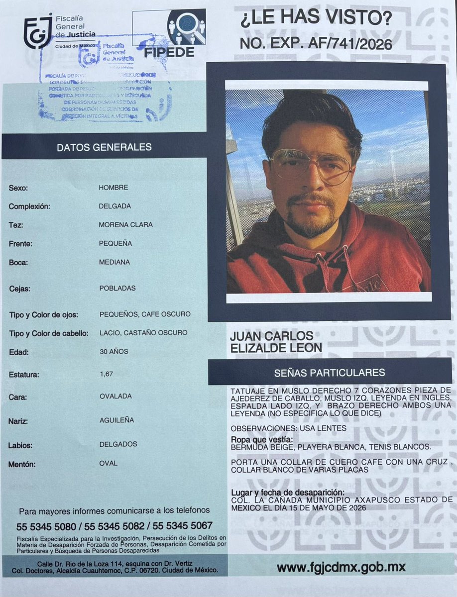 becca_fuster's tweet photo. @DiDi_Mexico me ayudarías a rastrear el viaje de mi amigo, lo tomó el viernes 15 de mayo y no sabemos nada de él. https://t.co/tlmaU4JcDa