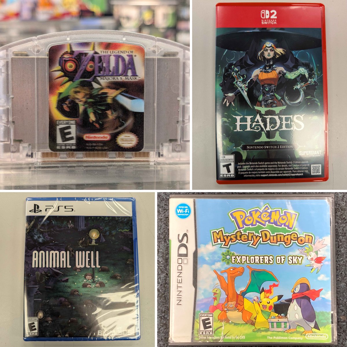 DigitalPress02's tweet photo. A few items of interest just came in like Life is Strange Double Exposure, Lost Odyssey, and Doom 64. https://t.co/qrpWMJHGyS