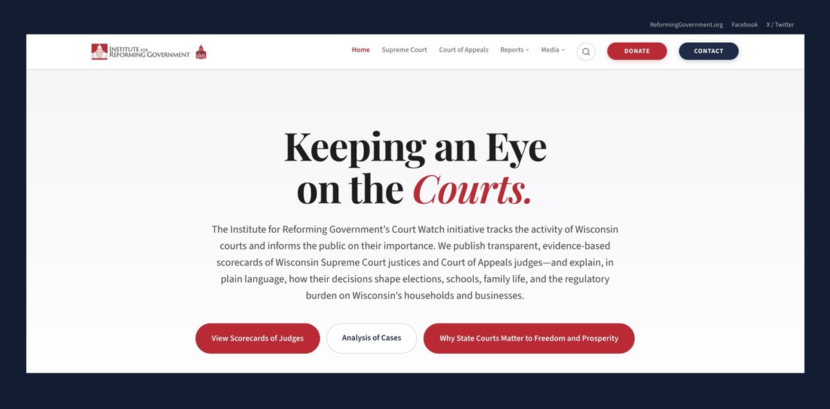 Institute for Reforming Government tweet media