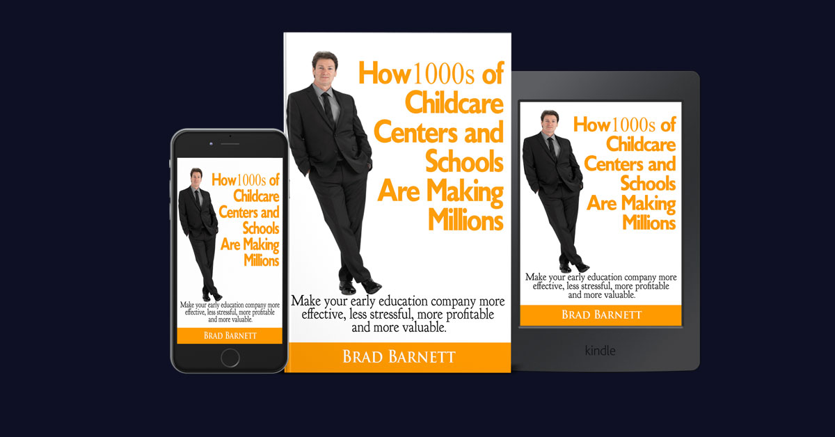 bfsbfsinc's tweet photo. Make your childcare company more effective, less stressful, more profitable and more valuable with our definitive reference guide for improving your childcare company. Order “How 1000s of Childcare Centers and Schools Are Making Millions” today... https://t.co/LHoeWtu3Q7 https://t.co/ZdIufW12xH