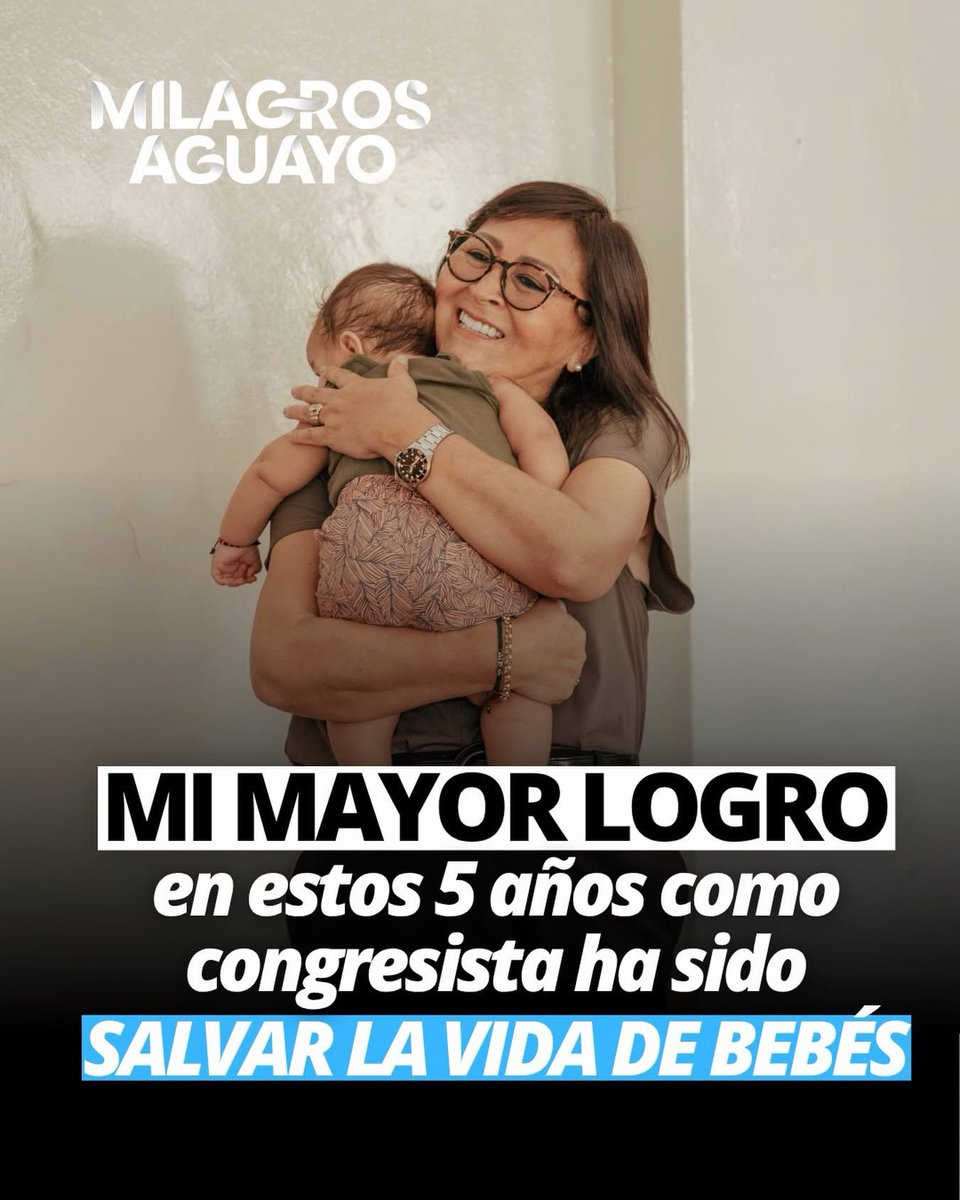 Milagros Jáuregui de Aguayo tweet media