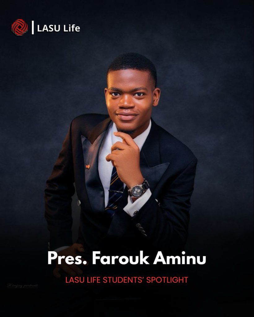 lasulife's tweet photo. Farouk Olaoluwa Aminu, is a student of Political Science Education in the Faculty of Education, Lagos State University.
#WeAreProud
He is widely recognized on campus as the President of the Rotaract Club of LASU, a graphic designer, public speaker, and service-driven changemaker committed to youth development and impactful leadership.
His journey is marked by notable achievements, including being a Millennium Fellow, winner of the 2025 RAC LASU Speech Contest, and holding several key leadership positions across student bodies. Beyond titles, Farouk considers his greatest wins to be the projects he has built, initiatives that have positively impacted students and the wider community.
Over the years, he has served in various leadership roles, including President of the Rotaract Club of LASU, International Service Director, and a member of both faculty and parliamentary student councils. Through these positions, he has pioneered impactful initiatives such as Fit4Impact, a youth wellness program, and AWAKE, a project encouraging creativity for social change, alongside several outreach and student development programs.
Farouk attributes his success to consistency, self-improvement, and a commitment to service. Despite facing challenges like balancing academics with leadership and navigating personal loss, he remained focused on making meaningful impact drawing motivation from the lives he inspires and the change he helps create.
Looking ahead, he aspires to become a leader who influences both policy and people, working at the intersection of education, governance, and youth development to build more inclusive and sustainable systems.
He credits his growth to mentorship, strong communities like Rotaract, public speaking platforms, and supportive friendships that have shaped his journey.
His advice:
“Influence is most powerful when it is rooted in service, empathy, and purpose. Be intentional about the value you bring into every space, and always strive to make meaningful impact.”
✍️: Lawal Shukroh
Editor, LASU Life.
