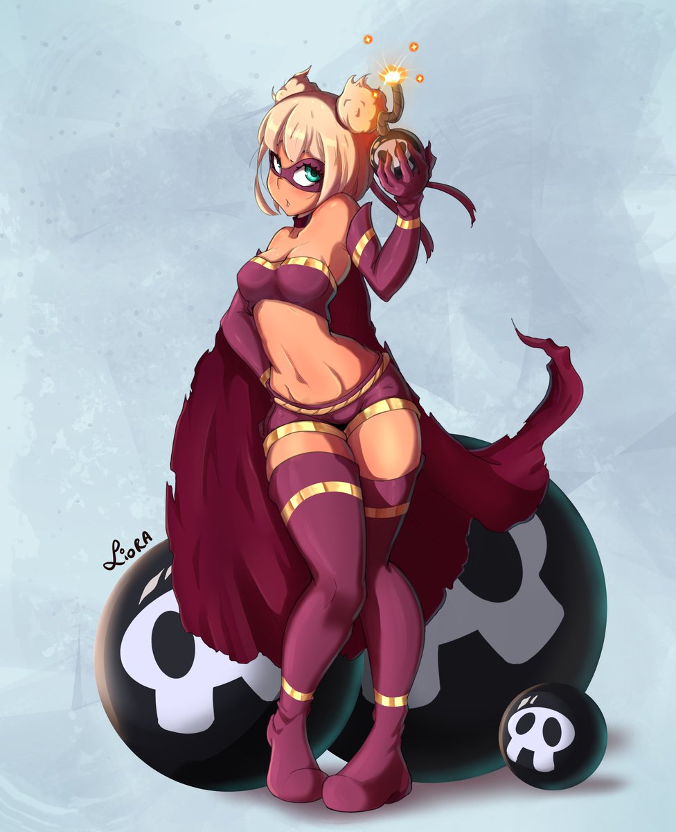 Liiowra's tweet photo. Faites gaffe, elle est... explosive... 💣💣💣
#ankama #wakfu
#dofus #roublard
#dofusfanart https://t.co/uz9YECcPNX