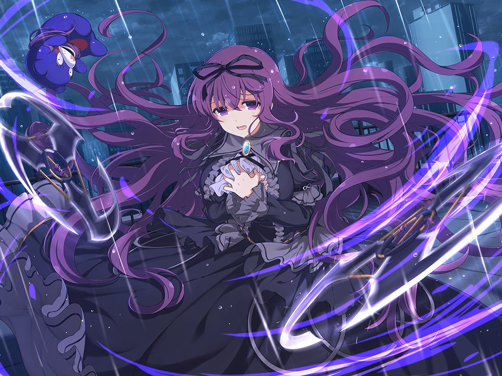 MurasakiMonday #紫 💜 #閃乱カグラ ☔️