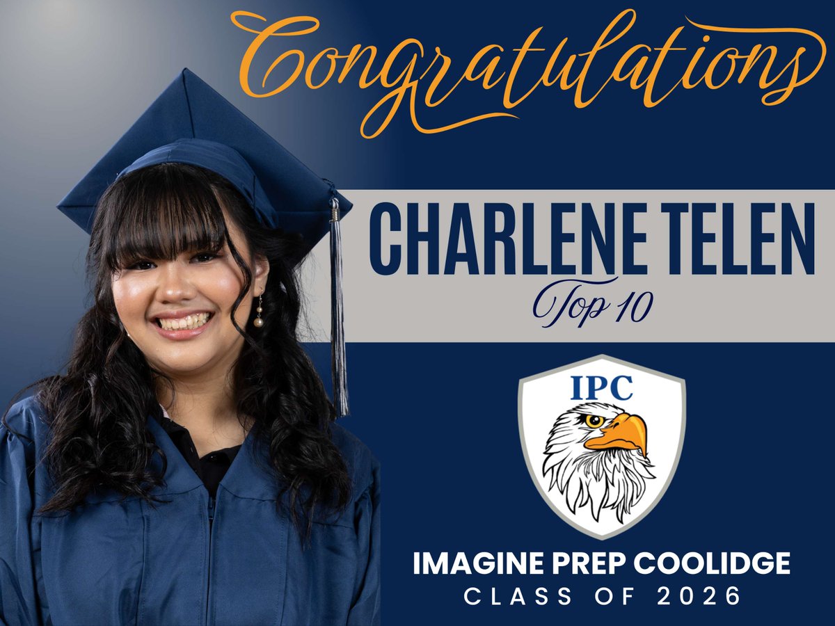 CoolidgePrep's tweet photo. SENIOR SPOTLIGHT! 💙🩶🤩🦅
#classof2026 #seniorspotlight #top10 https://t.co/cBuz4JsE2X
