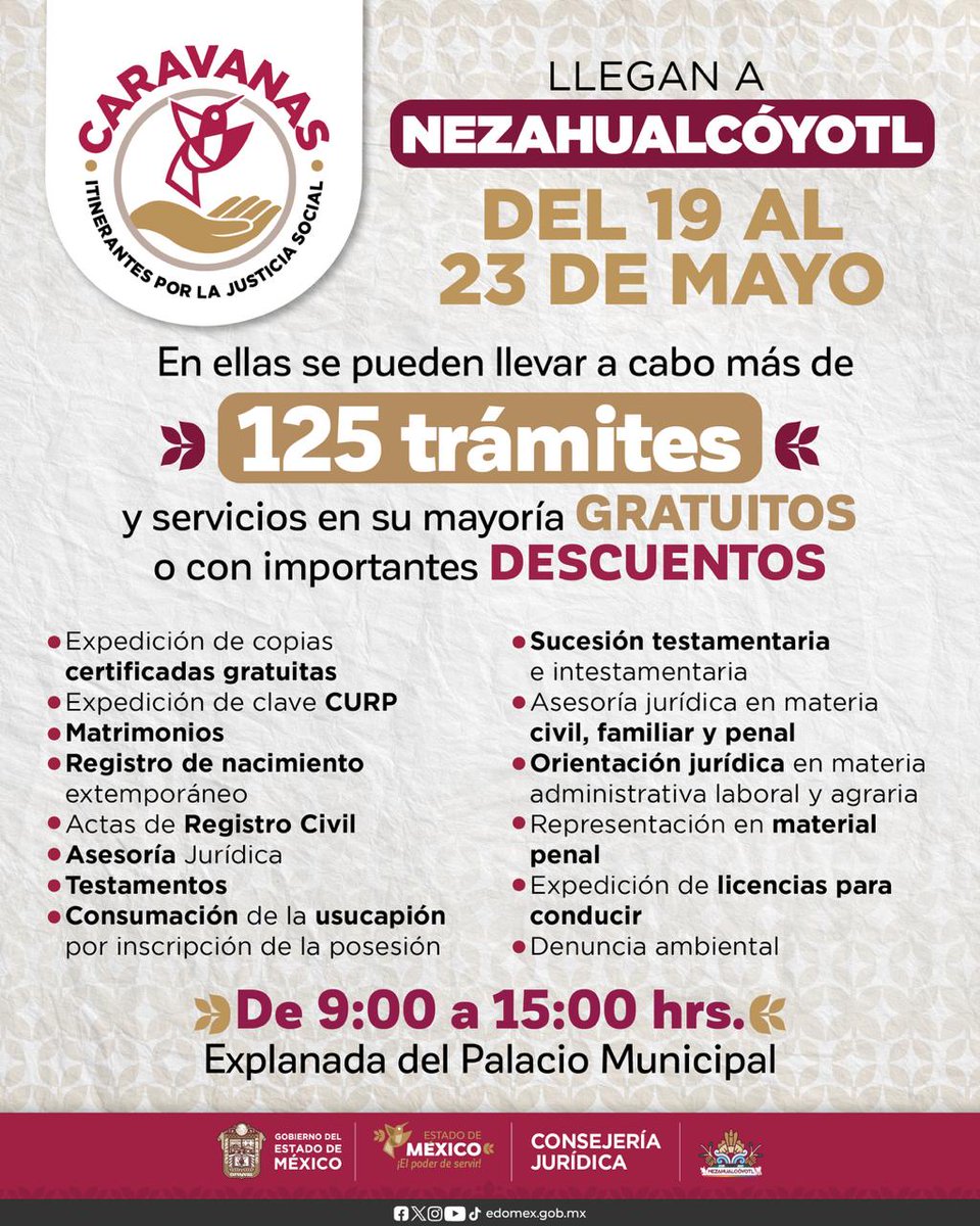 Gobierno Municipal de Nezahualcóyotl tweet media