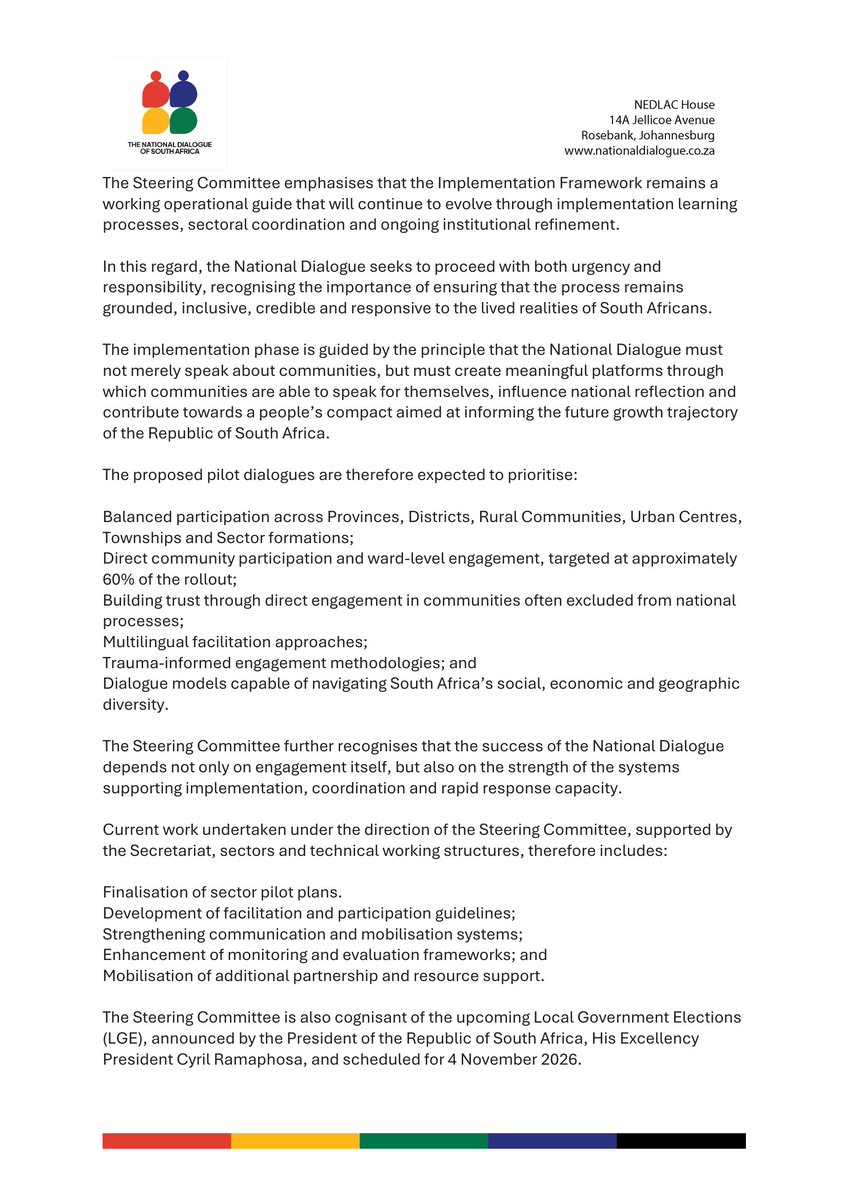 National Dialogue tweet media