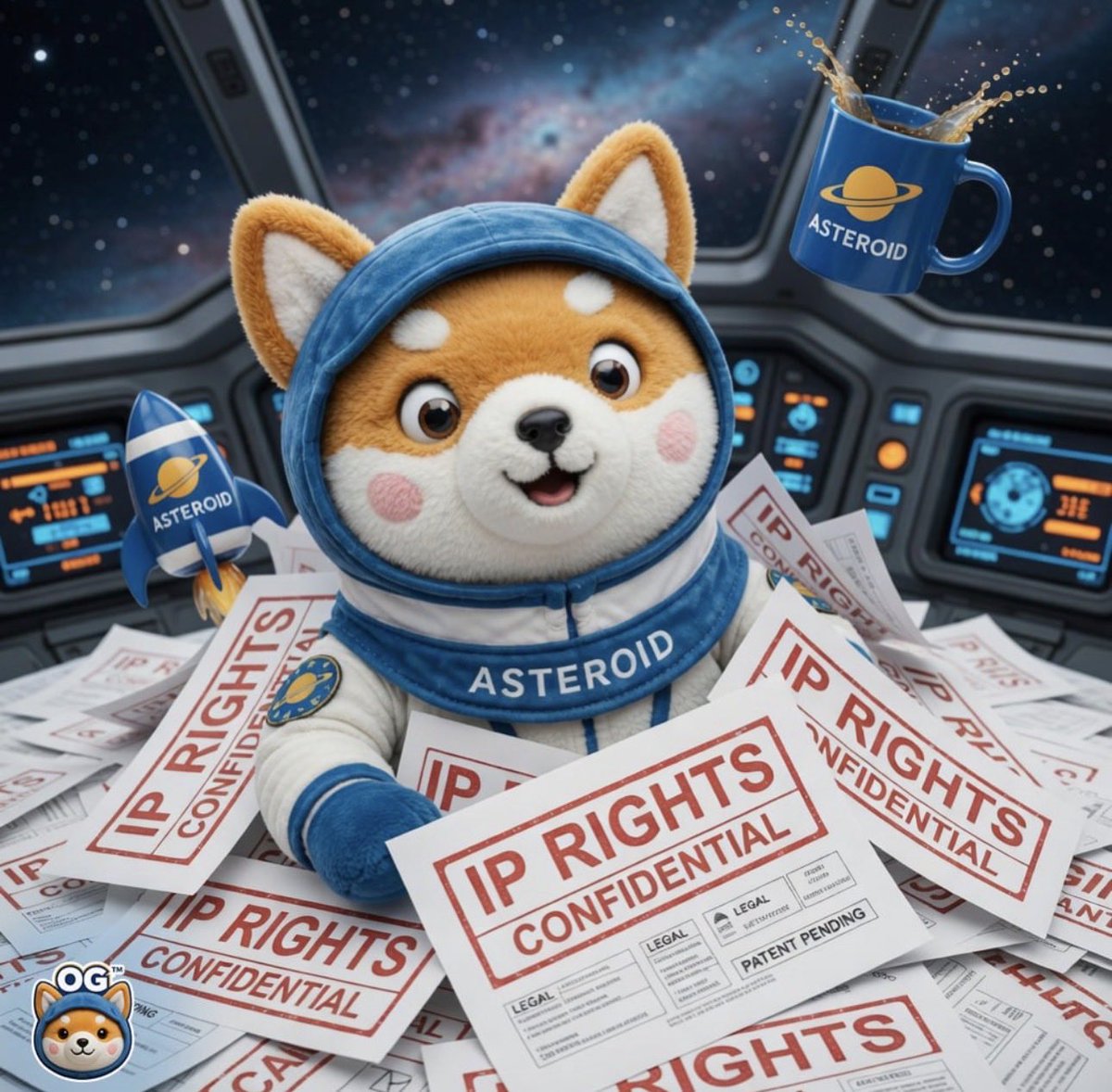 Asteroid SpaceX Army tweet media