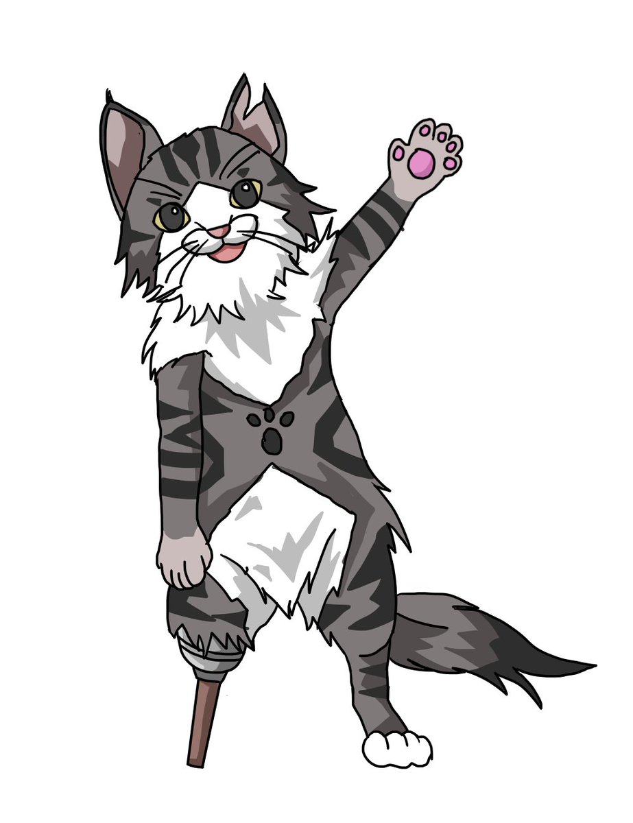 botnyan26's tweet photo. #MHIsolation
キャラクター：ルヴァン

主人公と一時期を共にした元オトモアイルー。ハンティングライフを楽しむことをモットーにする少々ドジで明るい性格。ある日の狩りで左足を叩き切られ失ったのを機に引退、他のアイルーと共に菓子の屋台を営んでいる。
主人公との再会を望むが来る気配は無い。 https://t.co/HmtBkLp0TZ