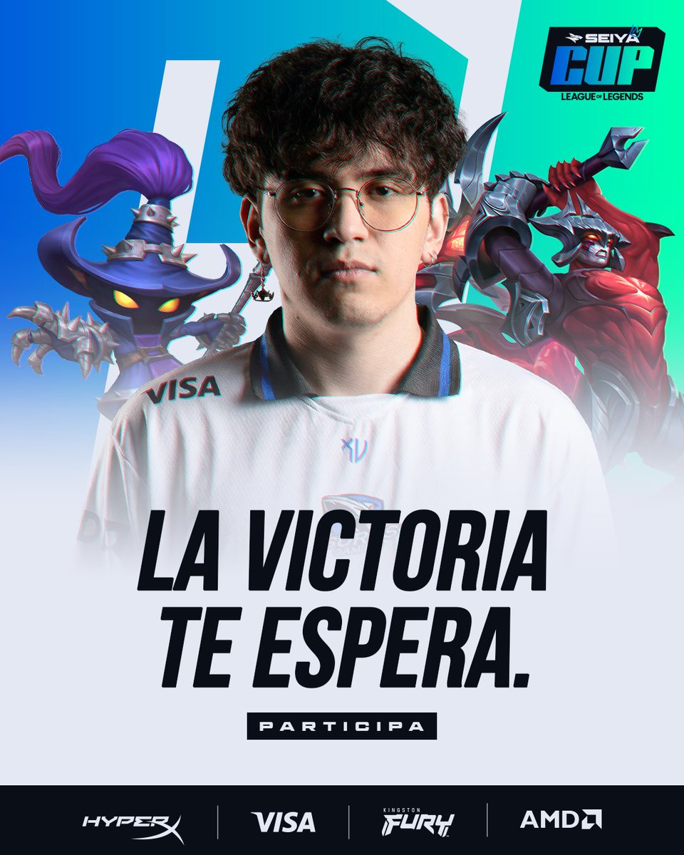 teamisurus's tweet photo. ¡NUEVA SEIYA CUP! 🫵

Más de 300 jugadores se sumaron a la primera Seiya Cup y con @seiyalol decidimos lanzar una nueva edición.

U$300 de Prize-Pool, 1VS1, LAN 👉 https://t.co/iRJpwOLygj

#GoISG 🦈 #BeTheShark https://t.co/AT4jIh6fro