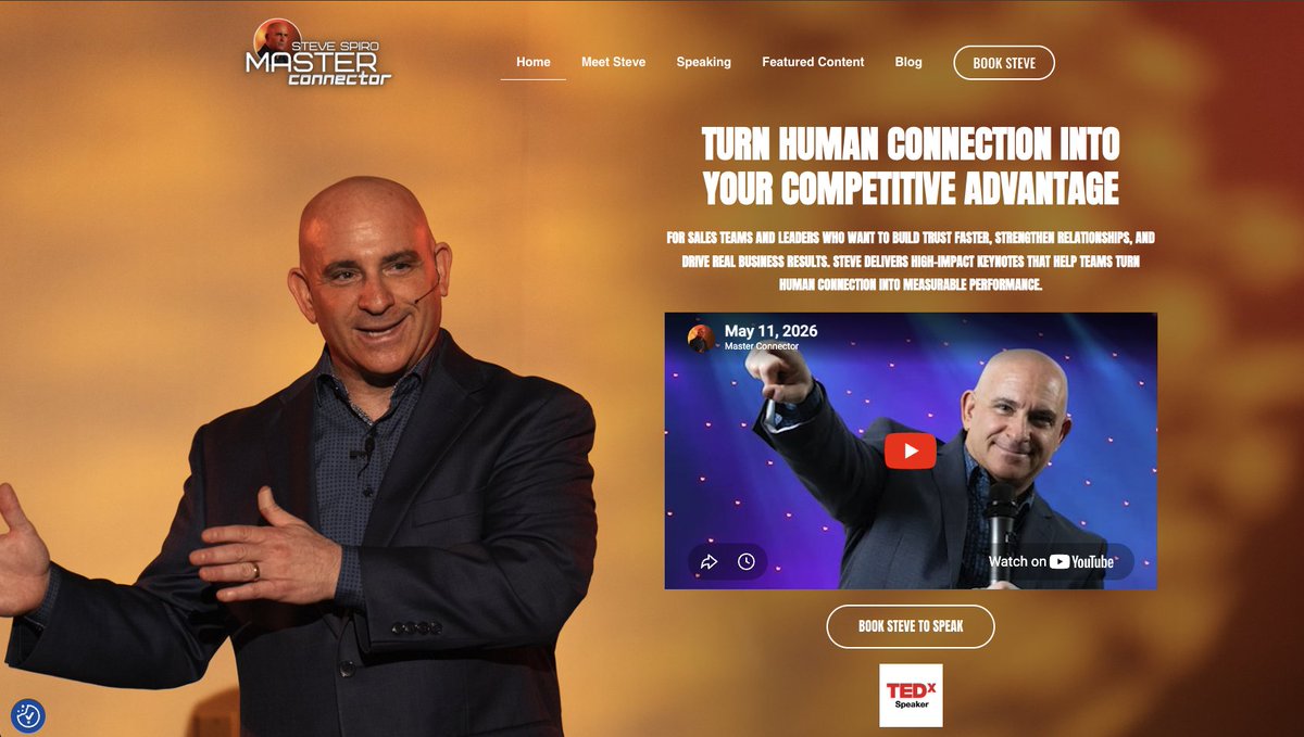 TheWebGuysClub's tweet photo. We are very proud that Steve Spiro has been a client of ours for a long time. His skills speaks for them self. Go have a look at his newly refreshed site https://t.co/hetrL7utTB  or go and check out his linkedin profile https://t.co/Fv08S706gy https://t.co/hCjf0riLkL