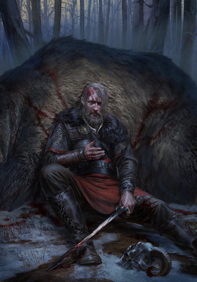 Nikalej's tweet photo. Harald an Craite #Gwent #TheWitcher
By: Anton Nazarenko https://t.co/ovVl1599Zw