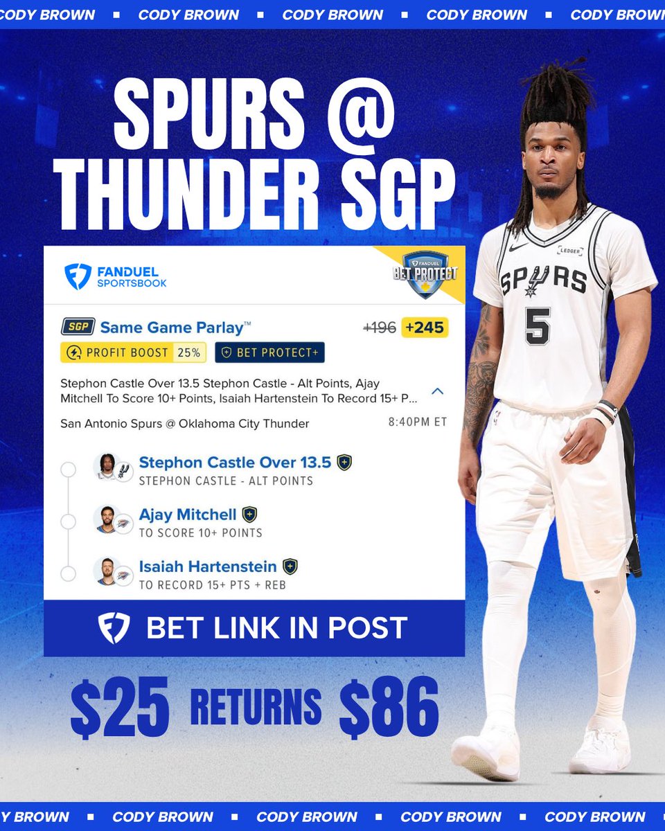 Cody Brown Bets tweet media