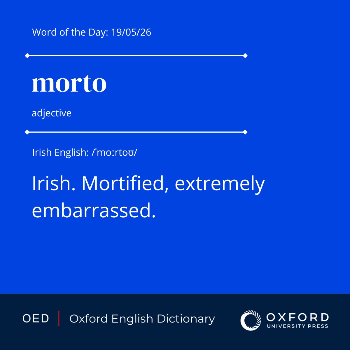 The OED tweet media