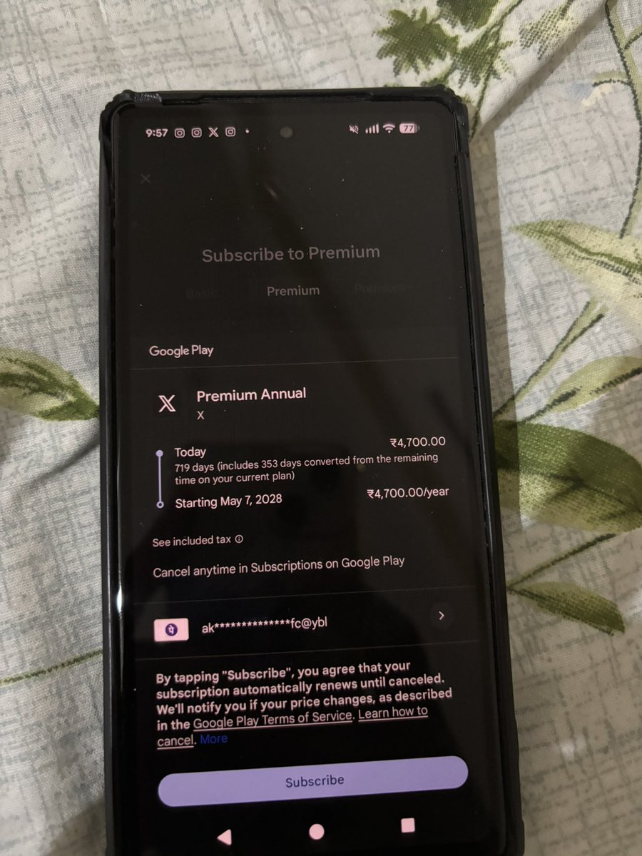 TechDroidGear's tweet photo. I paid for premium for 1 year and now not able to access  it 

and its showing to pay again such a bad service

this is for my personal account another X account and even i can’t write this complain to @X  @elonmusk @XCorpIndia https://t.co/EfKSZimqwv