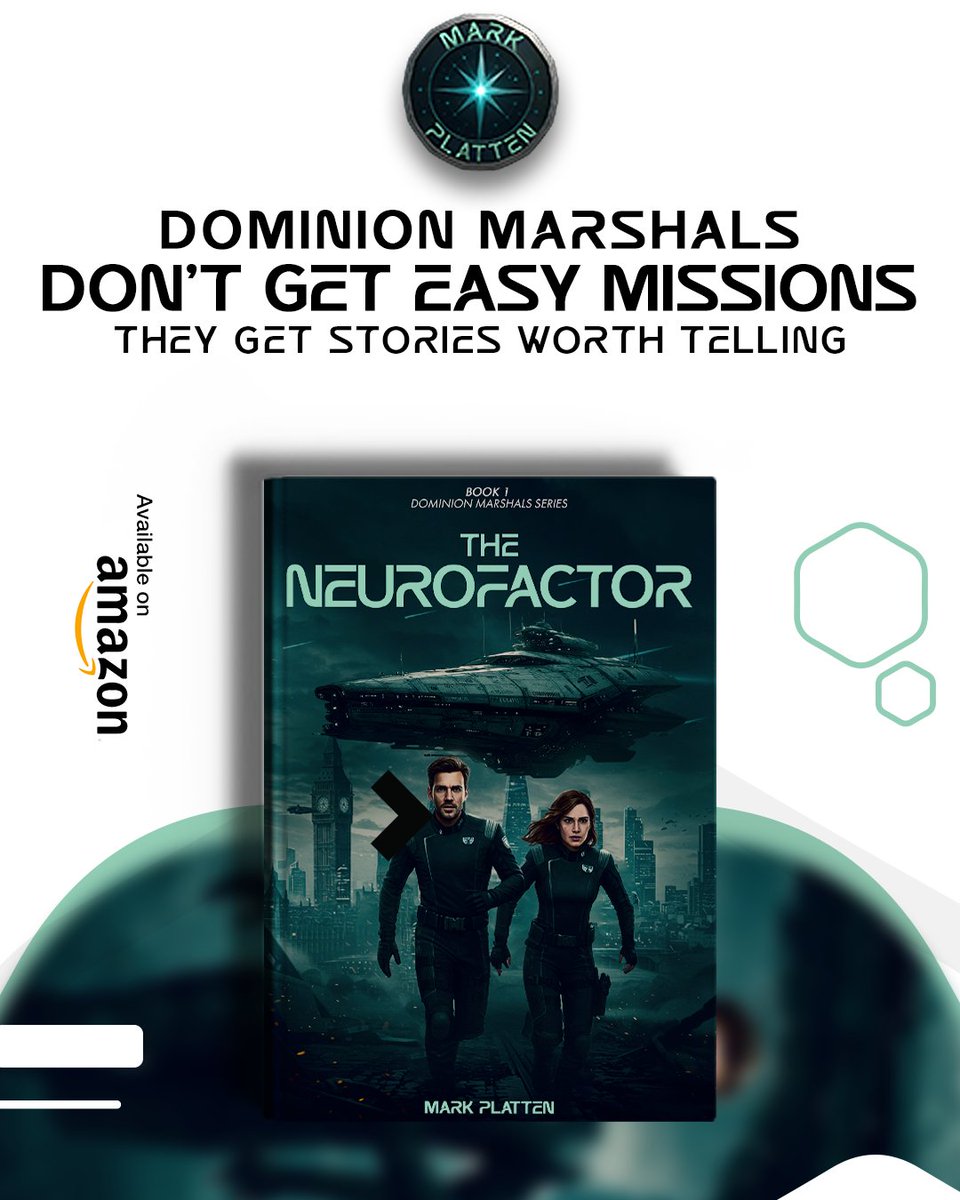 PlattenMark's tweet photo. Inside The Neurofactor,
a hacker, a marine, and a strategist
are pulled into a case that refuses to stay simple.
Every chapter pulls you deeper
 into a world where nothing is what it seems.
Amazon Link: https://t.co/leKyH7CHGc
Website Link: https://t.co/XHkBdhuath
#SciFiThriller #CyberpunkBooks #TechThriller #BookHook #SciFiReads #PageTurner #AmazonBooks #FictionAddict