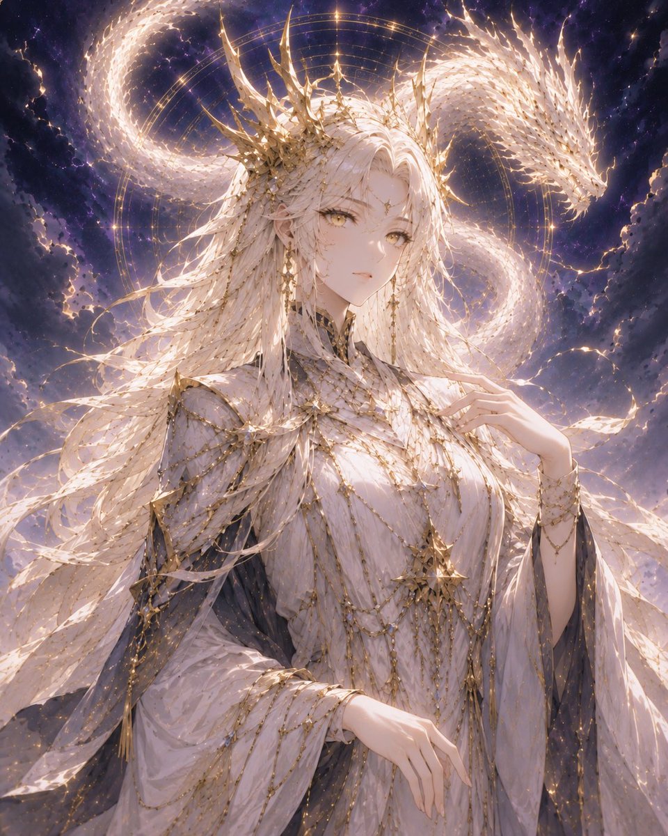 aaca0518's tweet photo. The Celestial Thunder Dragon of Forgotten Time

#DragonGoddess #CelestialDragon #ThunderDragon #FantasyArt #AIArt #DivineBeauty #MythicCharacter #OriginalCharacter https://t.co/giyHwOQUI1