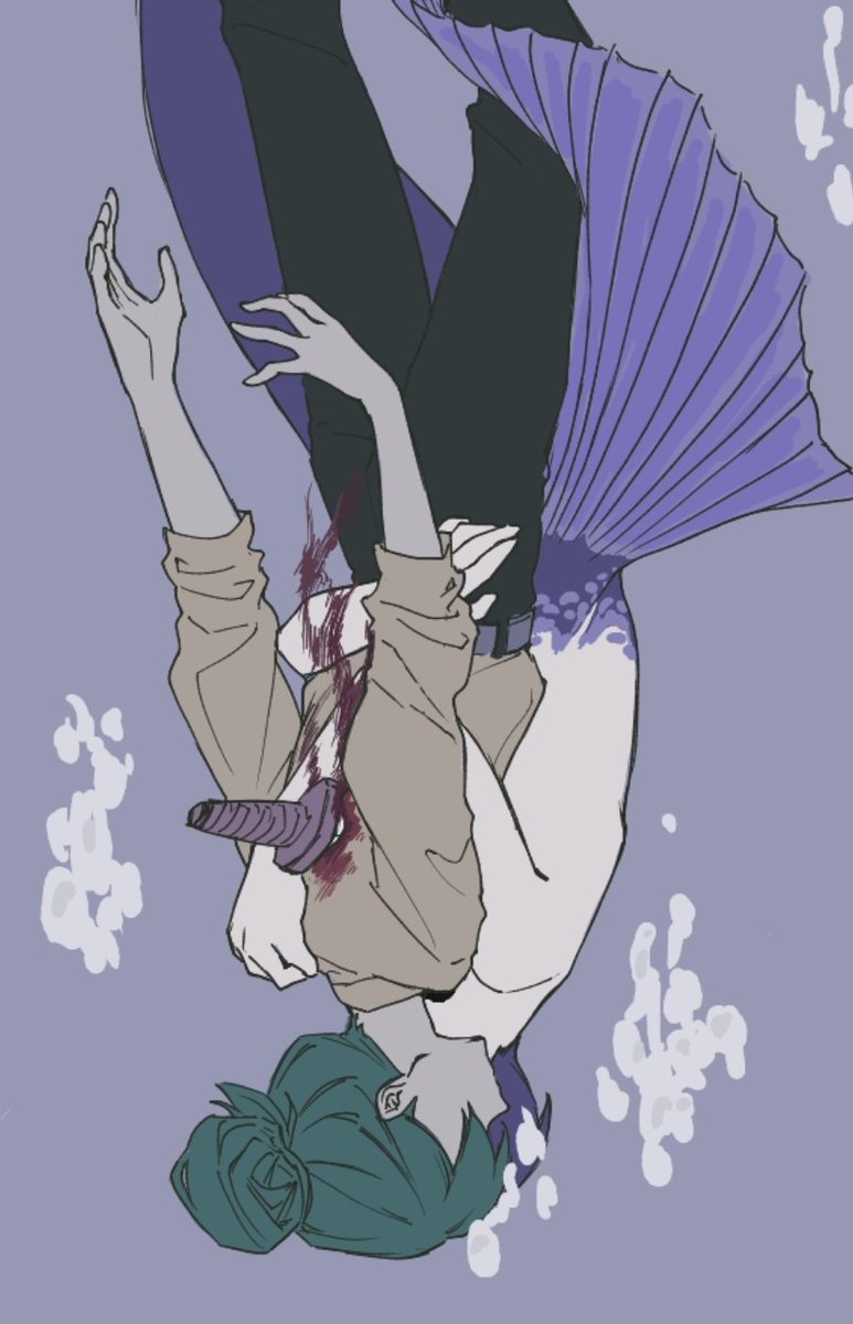Mewchan1197's tweet photo. 💜💚 Mermay 絵チャ round 2
#netsod #イェソド #ネツァク https://t.co/57uGOaJaw0