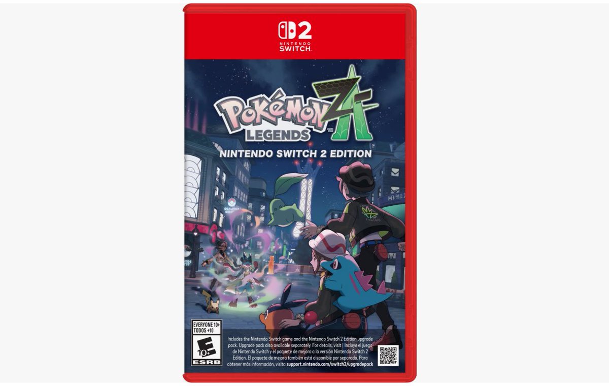 PokemonDealsTCG's tweet photo. Pokemon Legends Z-A for Nintendo Switch 2 on sale $32.99 Pre-Owned at GameStop

➡️https://t.co/vYCY5DQq4g

$31.34 with Pro Membership

#Pokemon #AD https://t.co/4J3peeMJo5