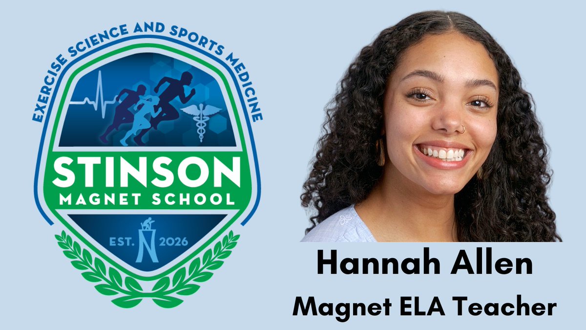NISDStinsonMag's tweet photo. Let’s give a Skyhawk welcome to our new Magnet ELA teacher, Ms. Hannah Allen! #SkyhawkPride https://t.co/zdp5WvWc4T