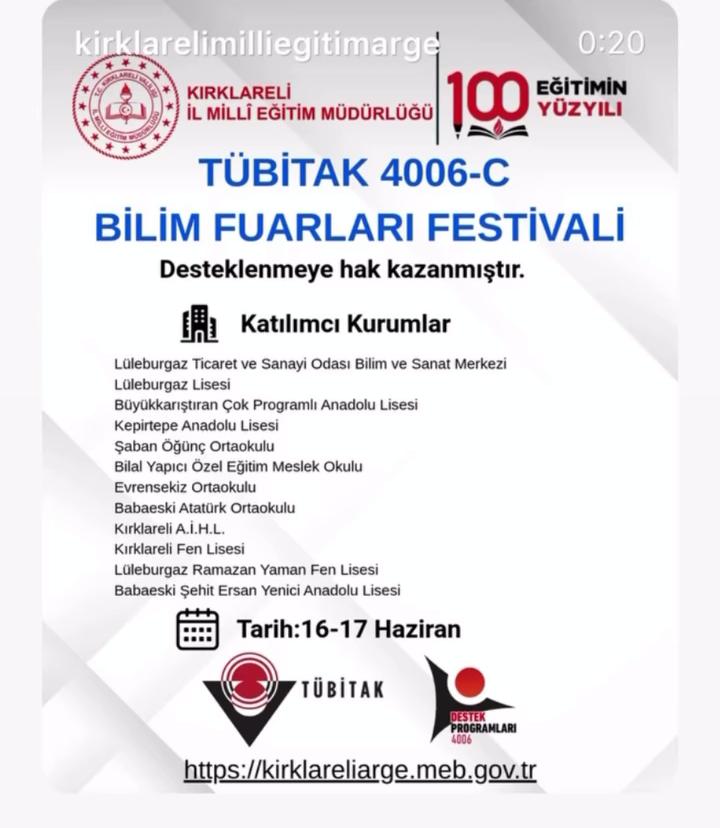 LBilsem's tweet photo. 4006 C Bilim Fuarları  festivalinde bizde varız. 16 17 Haziran 2026 https://t.co/jEKMG3tZ6l