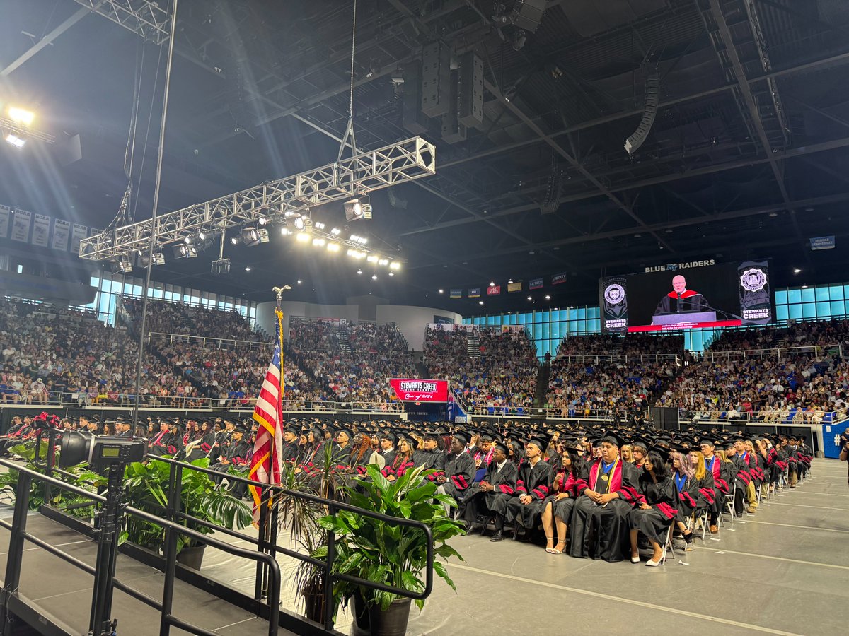 drclarkharrell's tweet photo. Congratulations Stewarts Creek High School Class of 2026! 🎓🎉 https://t.co/f0wIoJu4Gy