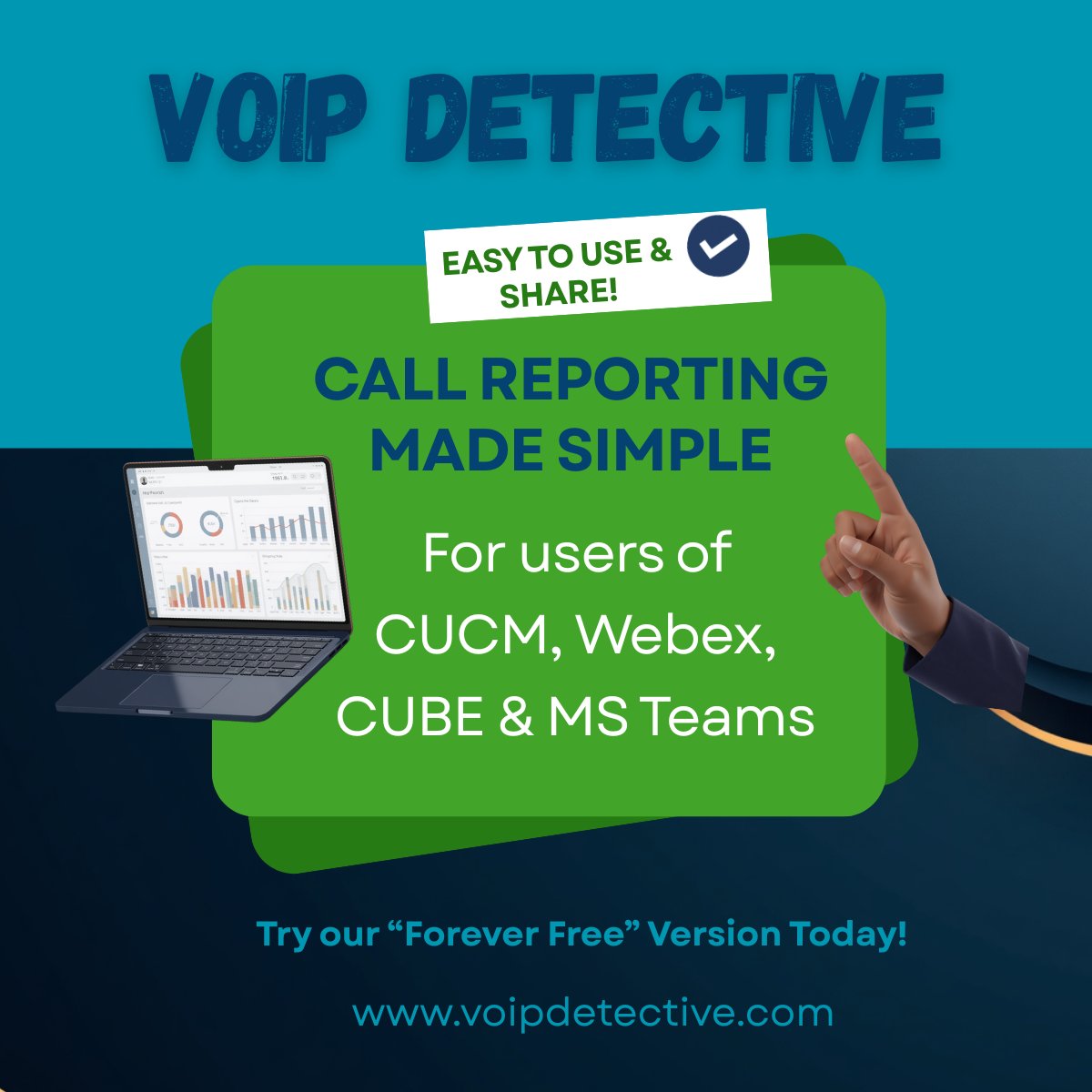 VoIPDetective's tweet photo. Try our "Free Forever" Version today! 🙂
https://t.co/cyI4ivDLcg
#cucm #voipdetective #callreporting #callreportingtool #callreportingsoftware #telecommunication #IT #callreportingsoftware #callreportingtool #networkengineer https://t.co/TkxOD4Gw2K