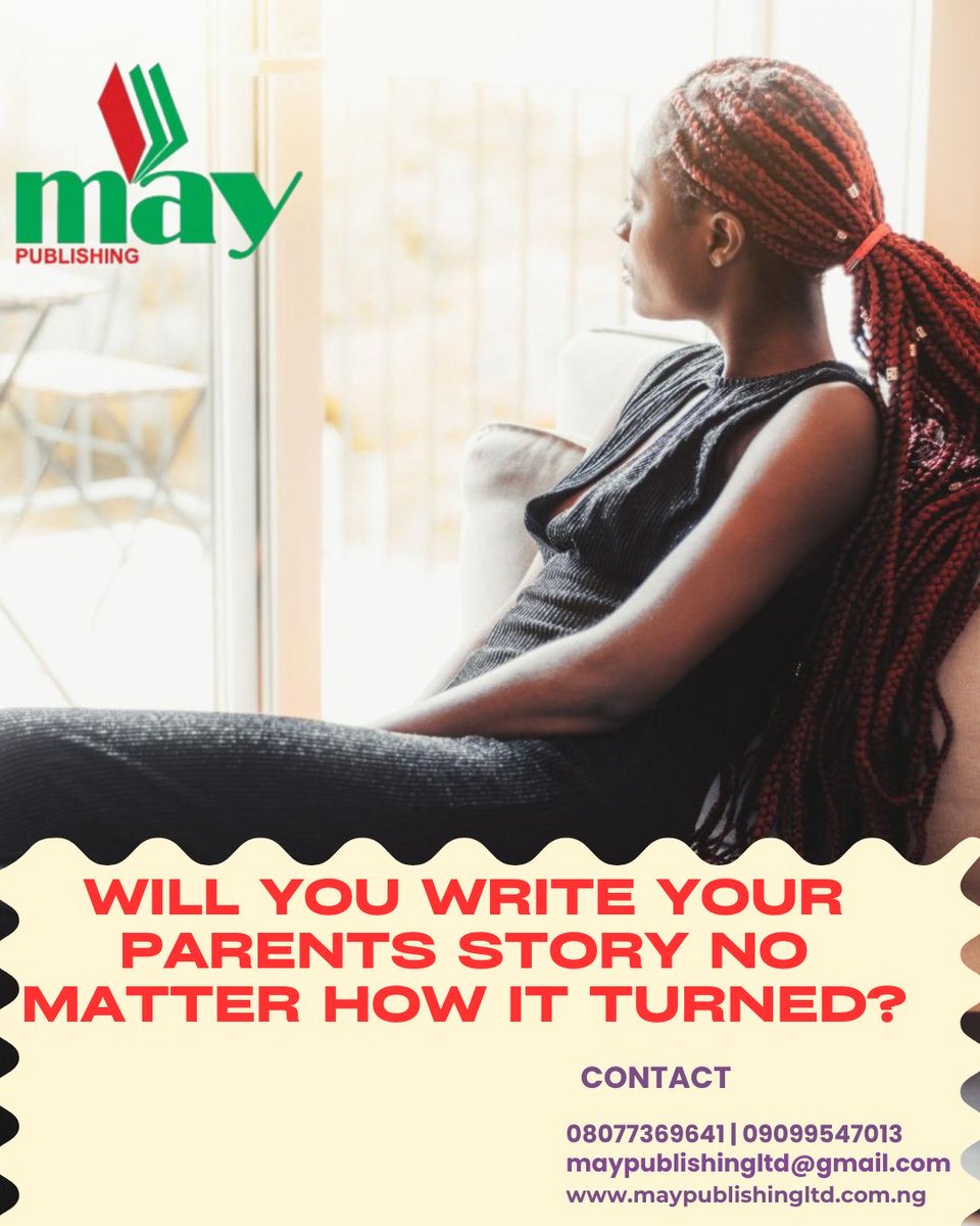 MayPublishing's tweet photo. “Not every parent deserves a biography.”
Should autobiographies tell the FULL truth about painful family experiences…
Or should some stories stay private out of respect?
👇🏽 What do you think?
📞 09099547013
#maypublishing #storytelling #autobiography #truthandhealing https://t.co/b99j2J2BU8