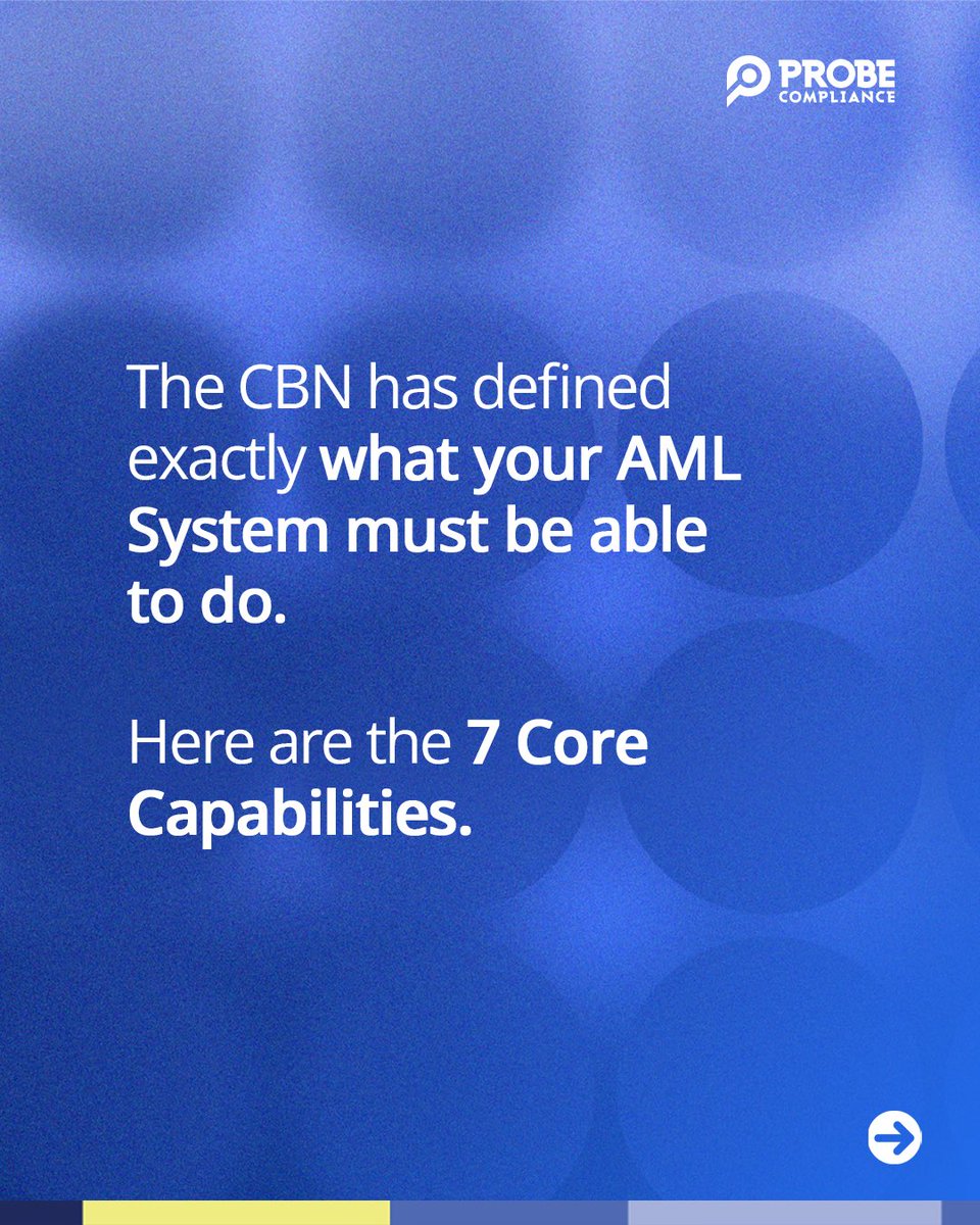 probecompliance's tweet photo. AML shouldn’t just tick boxes.

Probe was built on this long before it became the standard.

See the 7 core AML capabilities every institution needs.
https://t.co/P3FG5xreeA

#ProbeCompliance #AML #Compliance #RiskManagement #FinancialCrime #KYC https://t.co/ok3GiRoiAj
