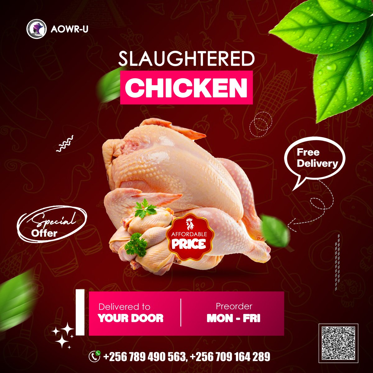 nuarog's tweet photo. 🐔 FRESH CHICKENS FOR SALE! 🐔
Quality, healthy chickens available now at affordable prices.
✅ Fresh and well-raised
 ✅Good size and quality
 ✅Perfect for home meals, restaurants, parties, and events
Place your order today and enjoy fresh chicken for your family or business. https://t.co/cdTg8Ls2p1