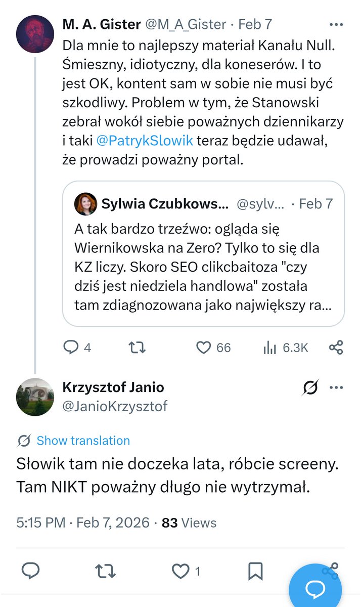 Krzysztof Janio tweet media