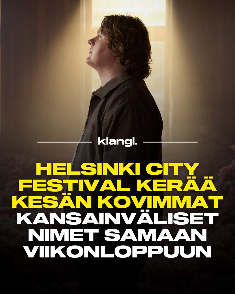 klangimedia's tweet photo. Helsinki City Festival kokoaa kesän kovimmat kansainväliset nimet. Lue juttu: https://t.co/TctMq5kU4U https://t.co/RTg8c3GiXw