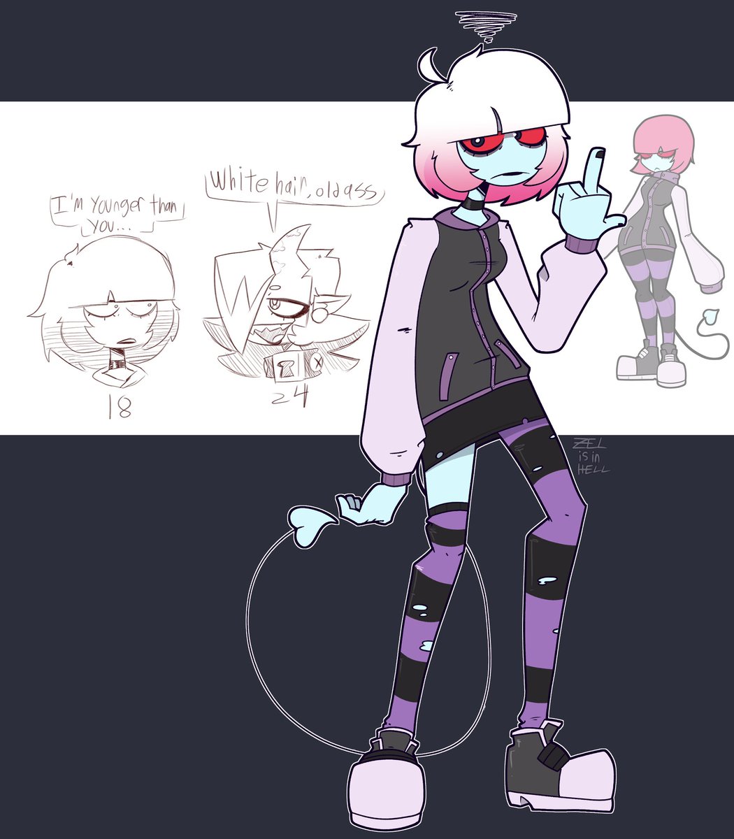 Another old OC redraw