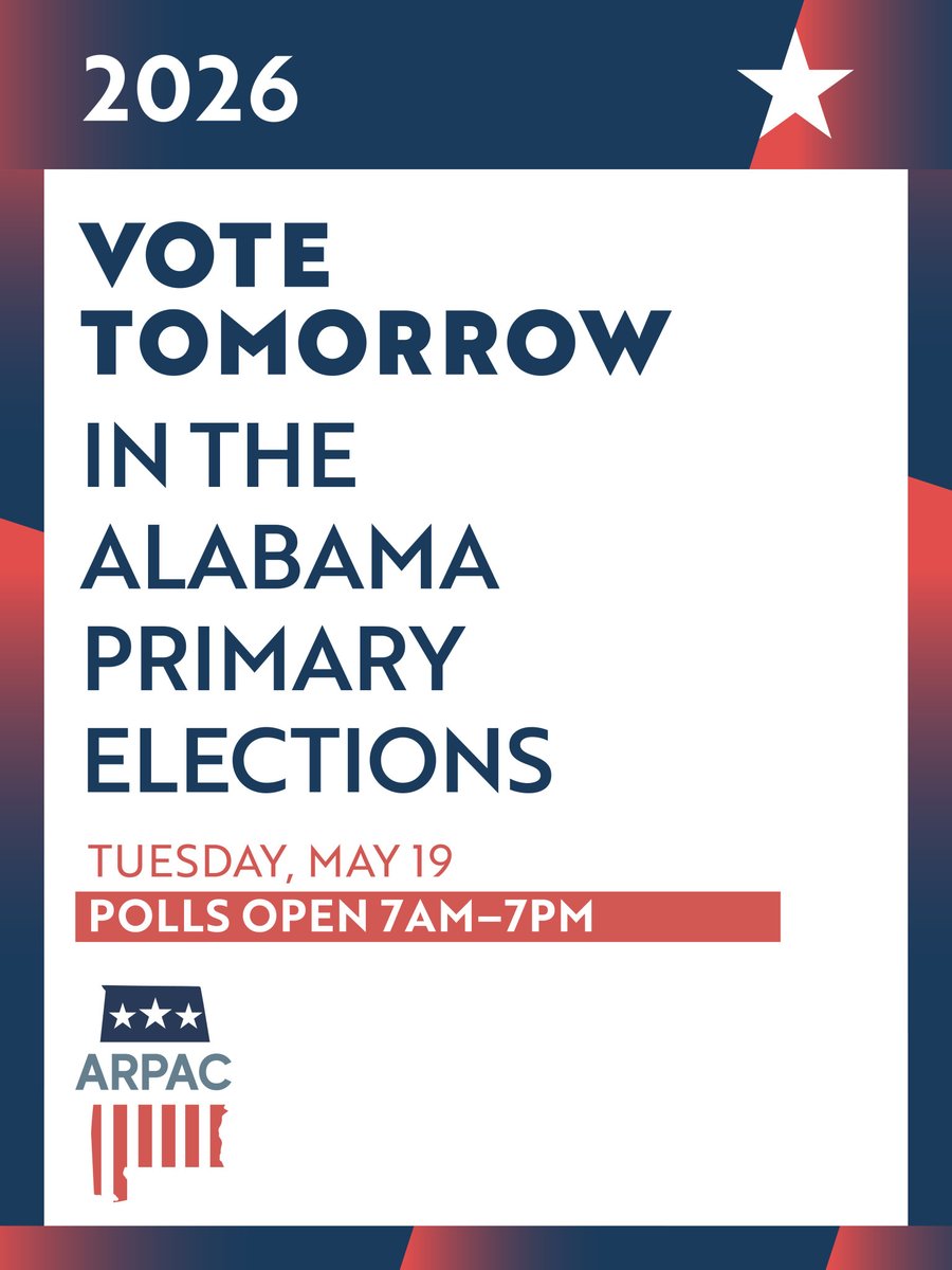 LCARofAL's tweet photo. Tomorrow is Primary Election Day, &amp; it’s your chance to help shape the future of the communities we love! 🗳️

Your election eve checklist:

📍 Confirm your polling location at https://t.co/VD9KqHw63t.

📋 Review your sample ballot.

⏰ Pick a time to head out! https://t.co/tbsbdf88Yw