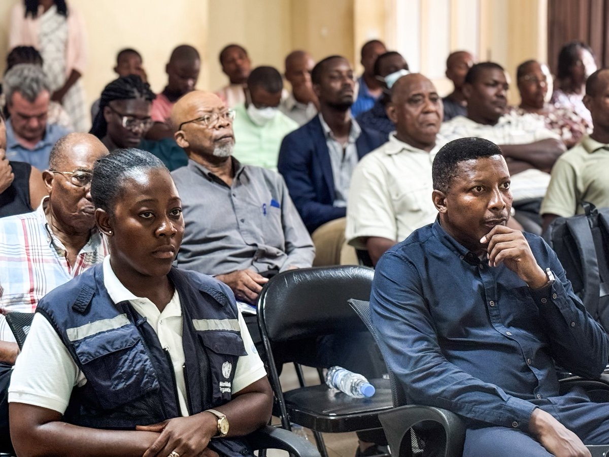 OMS_STP's tweet photo. MBS study in São Tomé and Príncipe 🇸🇹, supported by WHO and the @GlobalFund, comes as malaria cases rise, highlighting gaps in risk perception and prevention. Findings will inform stronger awareness campaigns and promote consistent use of mosquito nets to curb transmission. https://t.co/uzVsVklml0