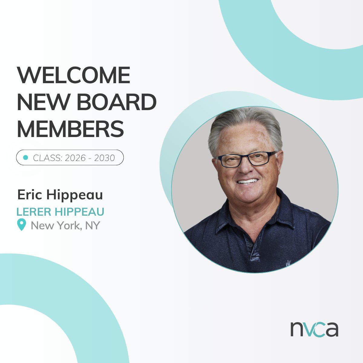 LererHippeau's tweet photo. LH Managing Partner @erichippeau has joined @nvca's next board cohort. 

Eric will work with his fellow board members to advocate for the American entrepreneurial ecosystem, in Washington and beyond, to ensure policies are in place that allow founders and investors to work together productively as they scale the next generation of companies.