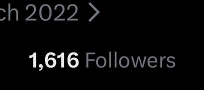 mwlss_'s tweet photo. thank you for 1,616 followers while I was gone :) https://t.co/4BoGSIMJn4