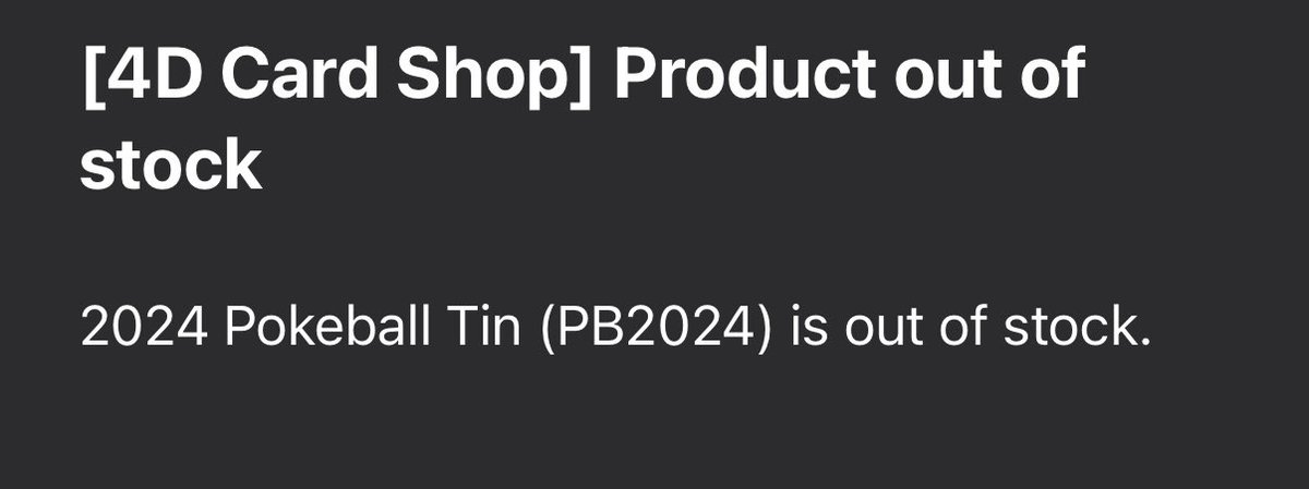 4DCardShop's tweet photo. Those went fast…

Should we do another quick drop? https://t.co/X7jjapuV8N