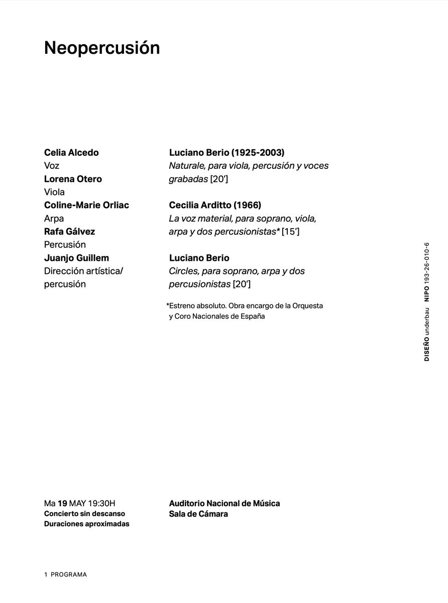 Orquesta y Coro Nacionales de España tweet media