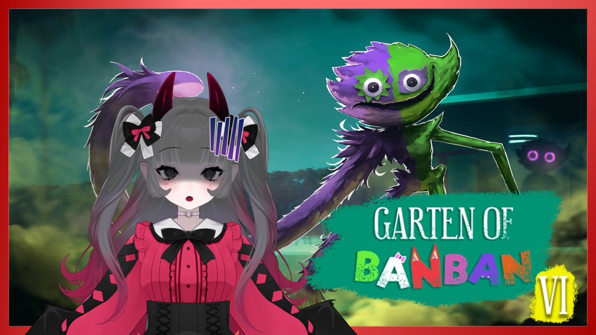Lilithiann's tweet photo. 🔴LIVE NOW!!!

CAN I ESCAPE FROM BITTERGIGGLE??? [Garten of Banban 6]

Stream Links:
Twitch: https://t.co/e03ill3etV
Youtube: https://t.co/pDqqis1P4F

#Vtuber #VtuberEN #ENVtuber https://t.co/jlZUXGBFPQ