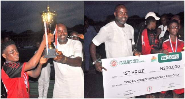 channelstv's tweet photo. Jacob Esuene Queens Emerge Champions Of ARISE Queen’s Cup

https://t.co/Uvea3cewqE https://t.co/vrvUtBk61Q