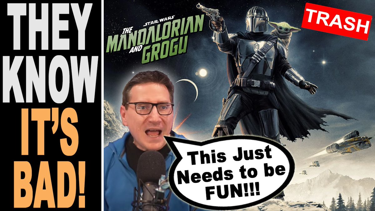 BGrizzy1989's tweet photo. Disney Star Wars Supporters Attempt to DOWNPLAY EXPECTATIONS for The Mandalorian and Grogu 👇🏻

https://t.co/Np35IuxQOz https://t.co/R9toIRRCag