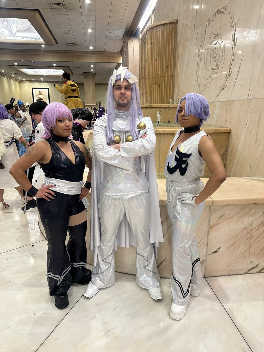 nailbats's tweet photo. Had SO MUCH FUN with cosplaying the Poly bros and Ramiel at #acen !! Also SOOO amazing we got to meet Corey!!!!!! #PASWG #cosplay https://t.co/D9w6lOUlRW